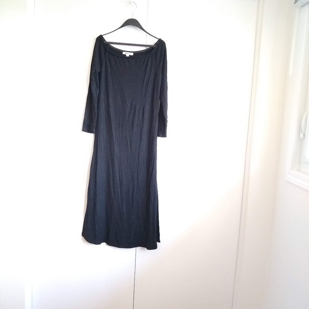 BB dakota stretchy midi long sleeve little black dress NWOT